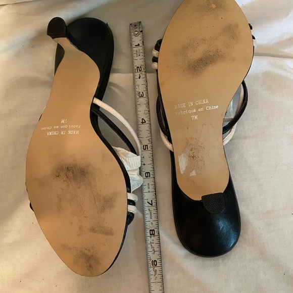 Le château kitten heel slip on sandal size 7 - Picture 9 of 9